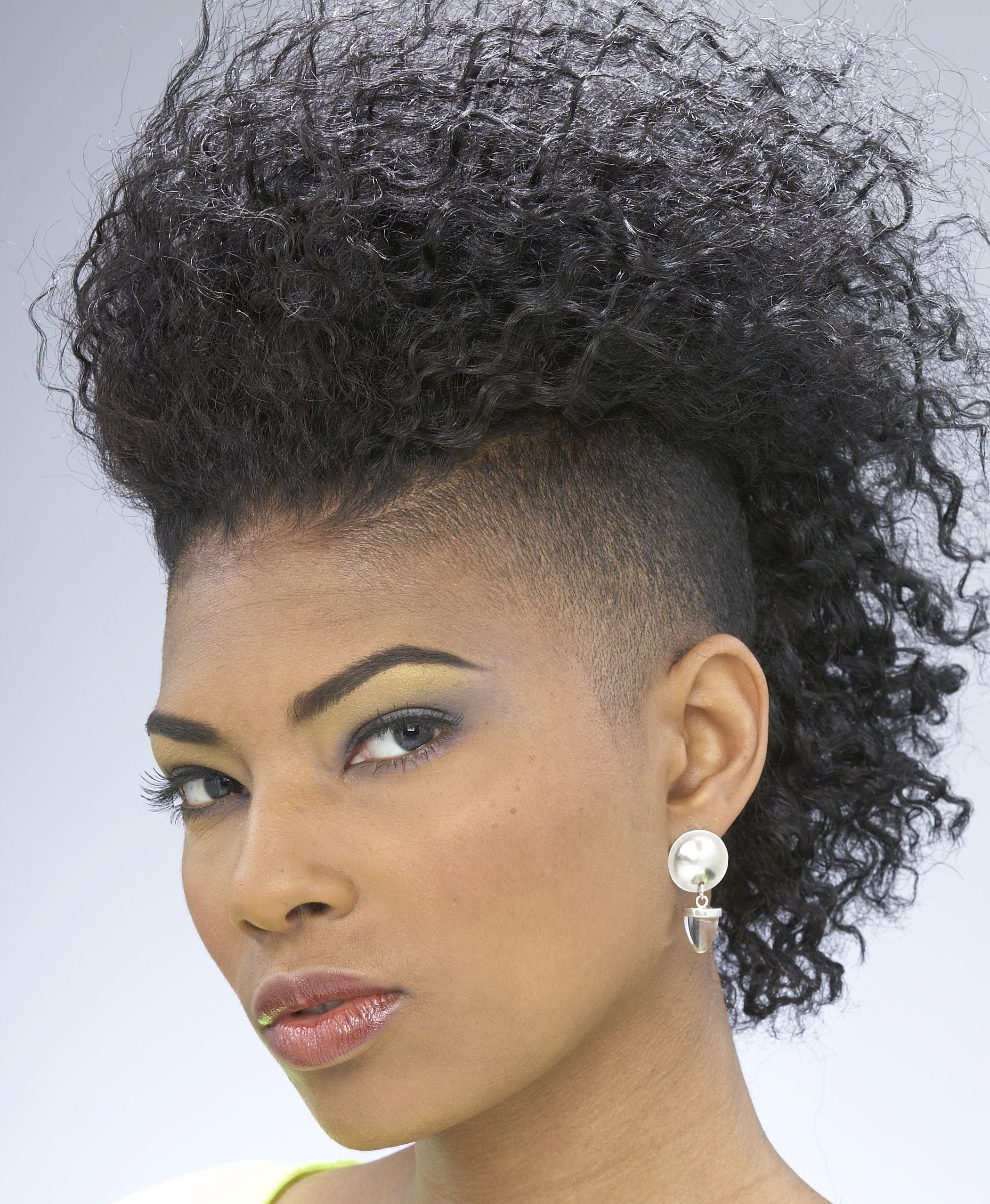 Female Mohawk Hairstyles
 Short mohawk hairstyles for black women Hairstyle for