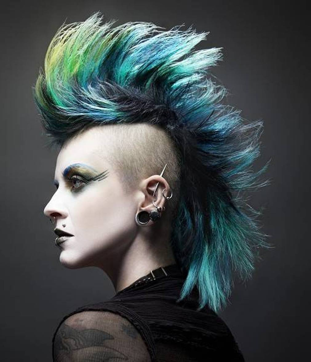 Female Punk Hairstyles
 mens haircuts punk haircuts