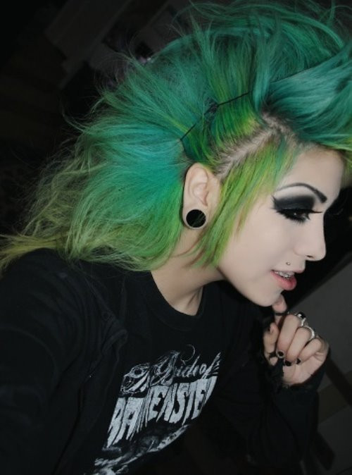 Female Punk Hairstyles
 Color Punk and Rock Hairstyles For Women 2019