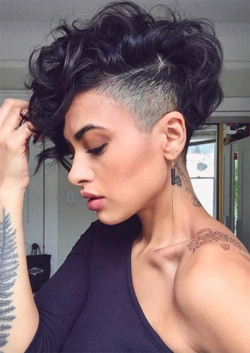 Female Undercut Hairstyle
 51 Edgy and Rad Short Undercut Hairstyles for Women Glowsly