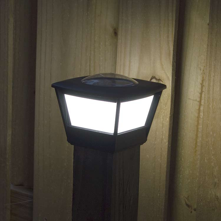 Best ideas about Fence Post Lights
. Save or Pin 4x4 Fence Post Solar Light by Free Light 4x4 Post Cap Now.