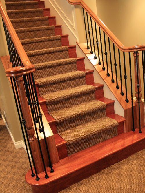 Best ideas about Finish Basement Stairs
. Save or Pin Carpet Basement Stair Ideas Remodel and Decor Now.