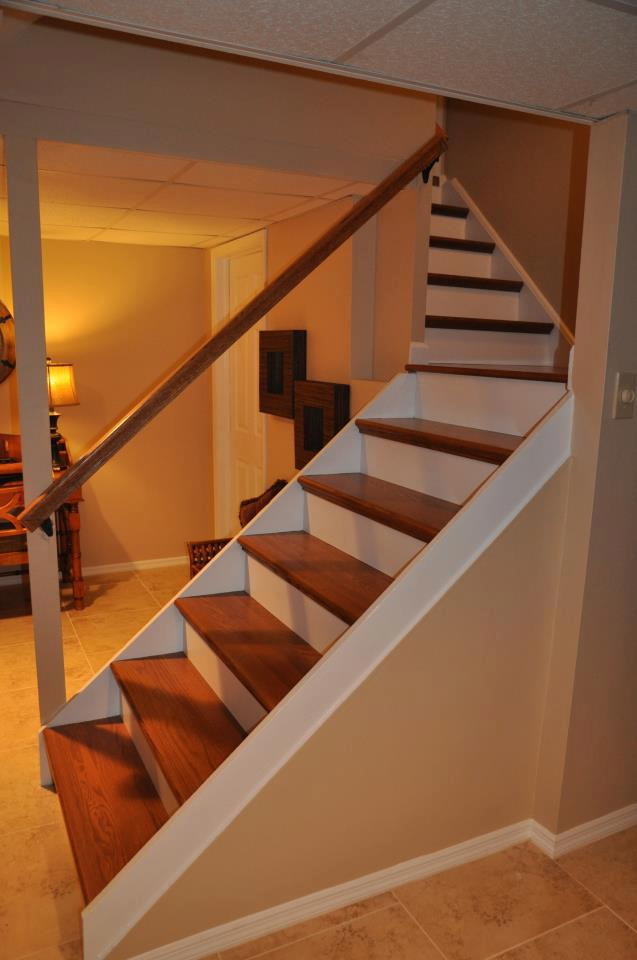 Best ideas about Finish Basement Stairs
. Save or Pin NuStair Staircase Remodel by Pamela NuStair NuStair Now.