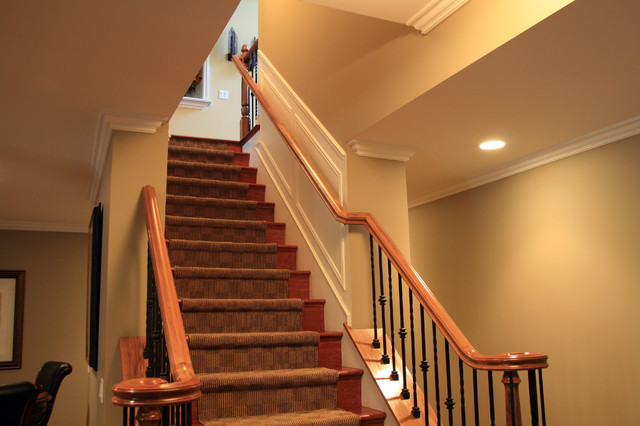 Best ideas about Finish Basement Stairs
. Save or Pin Finished Basement Rochester MI Traditional Basement Now.