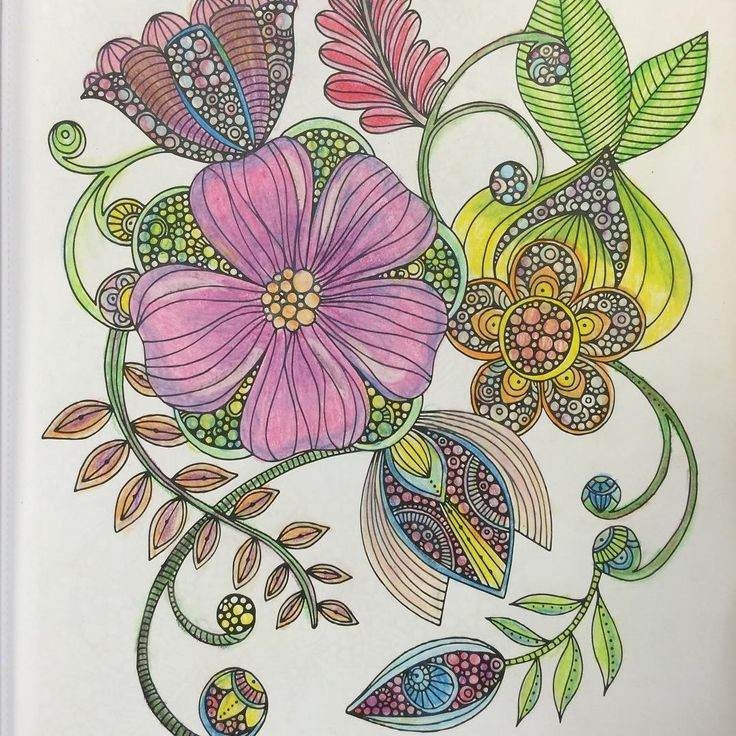 Finished Coloring Pages For Adults
 17 Best images about Arte on Pinterest