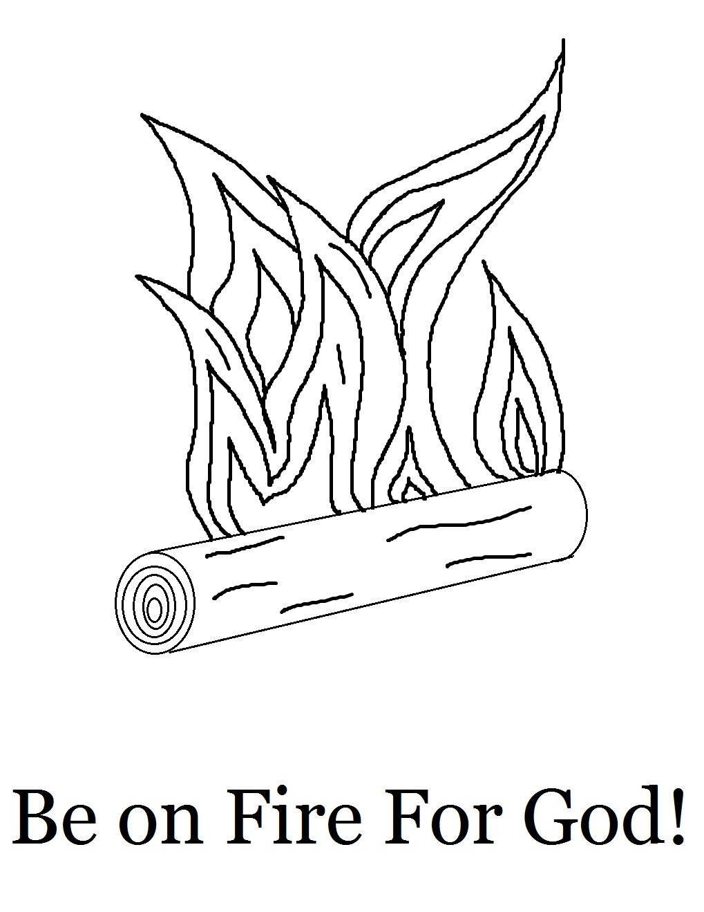 Fire Coloring Pages
 Wildfire Free Colouring Pages