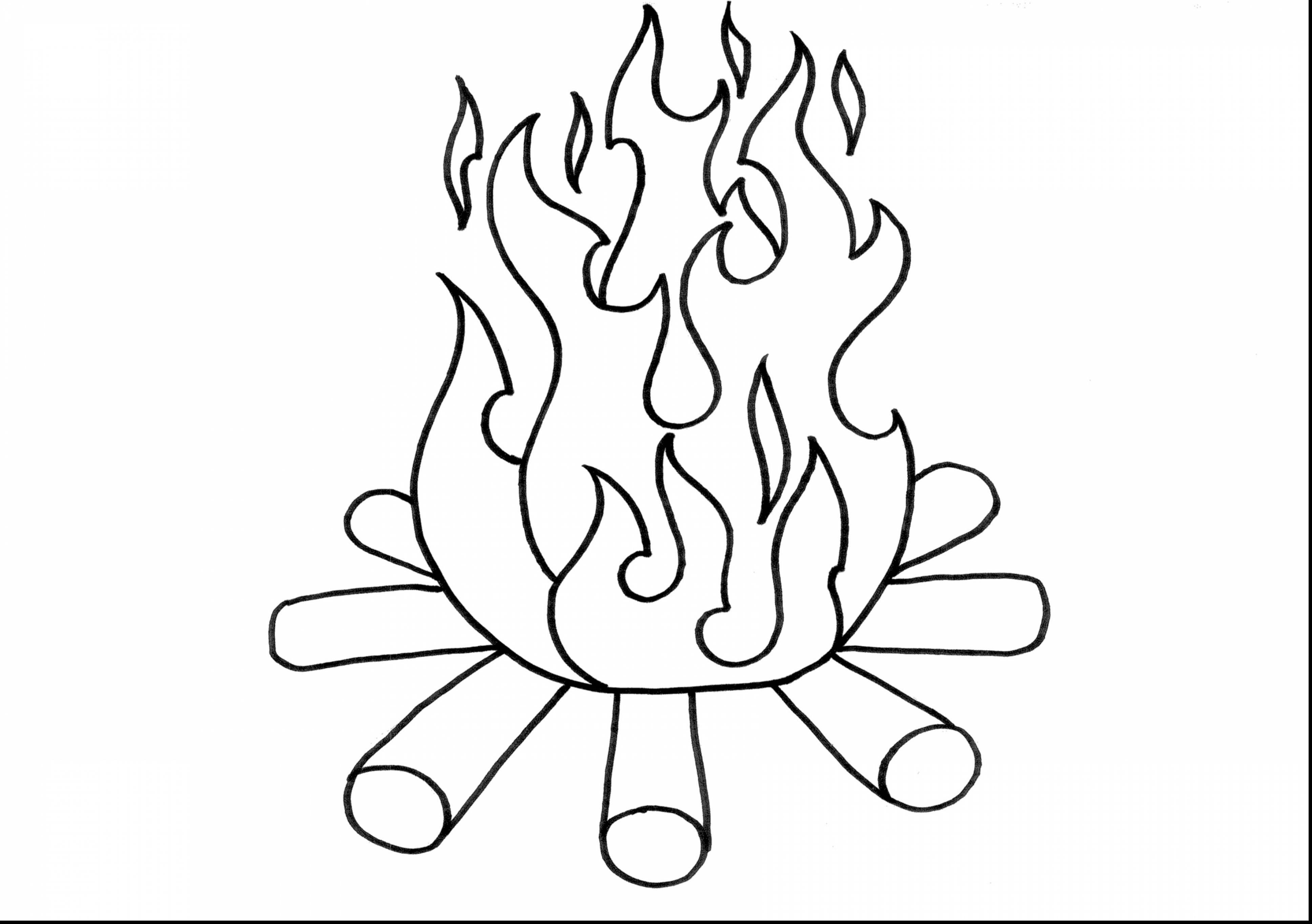 Fire Coloring Pages
 Fire Design Drawing at GetDrawings