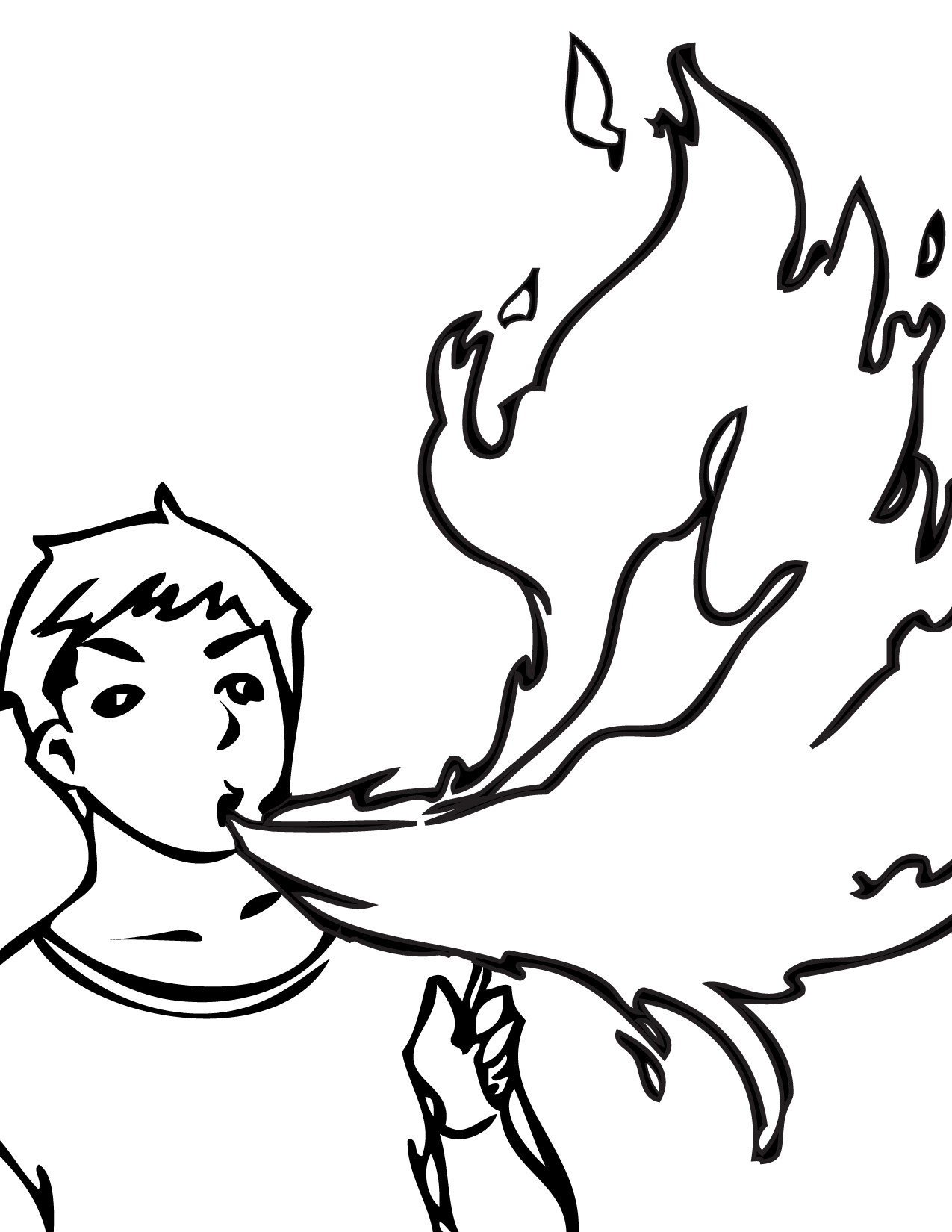 Fire Coloring Pages
 Fire Horse Coloring Pages Coloring Pages