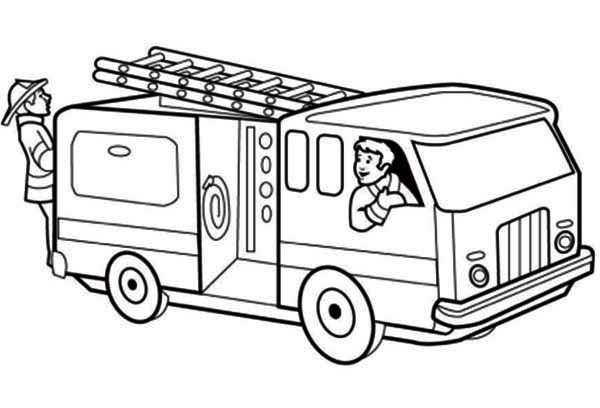 Fire Engine Coloring Pages
 Fire Truck Coloring Pages Bestofcoloring