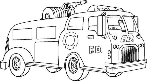 Fire Engine Coloring Pages
 Fire Truck Coloring Pages Bestofcoloring