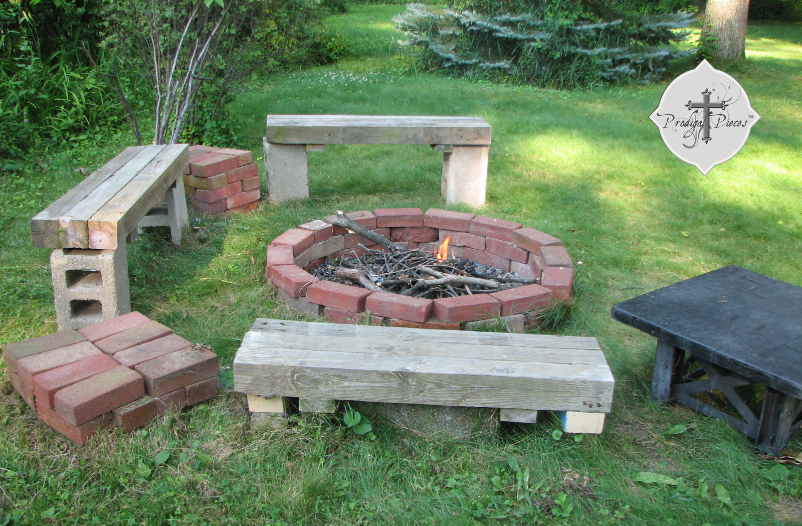 Best ideas about Fire Pit Backyard
. Save or Pin Patio Reclaimed Wood Fire Pit pictures decorations Now.