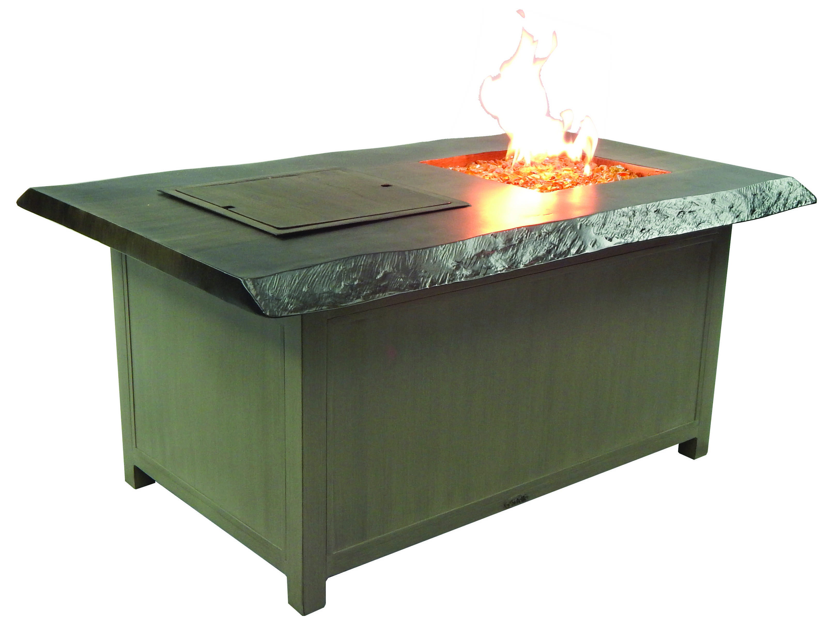 Best ideas about Fire Pit Coffee Table
. Save or Pin Castelle Altra Firepit Aluminum 52 x 36 Rectangular Fire Now.