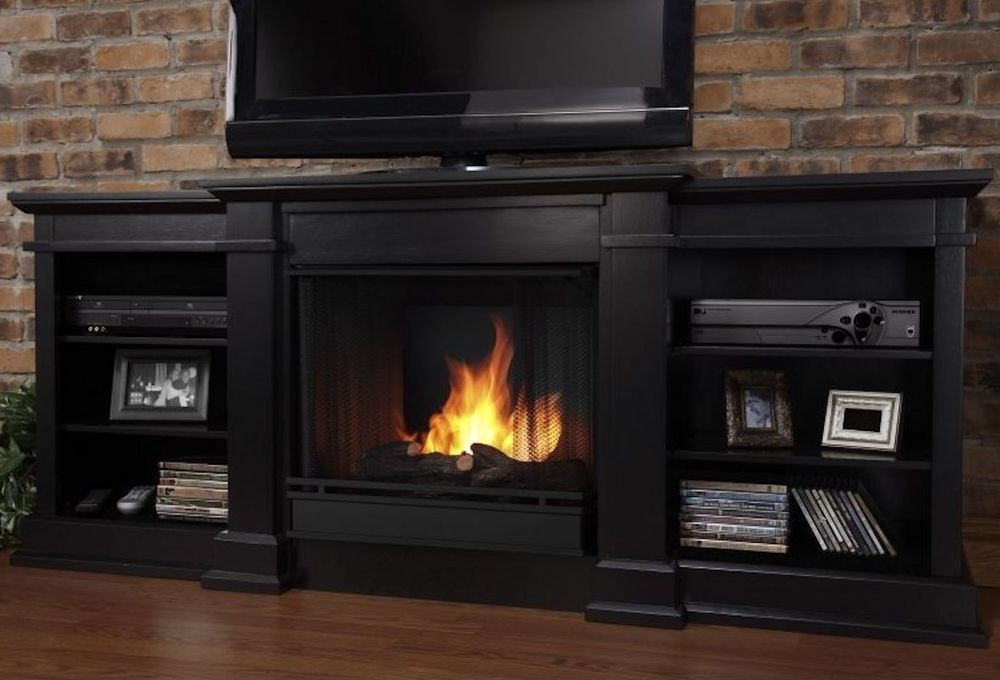 Best ideas about Fireplace Heater Tv Stand
. Save or Pin Black TV Stand with Fireplace Heater Entertainment Center Now.