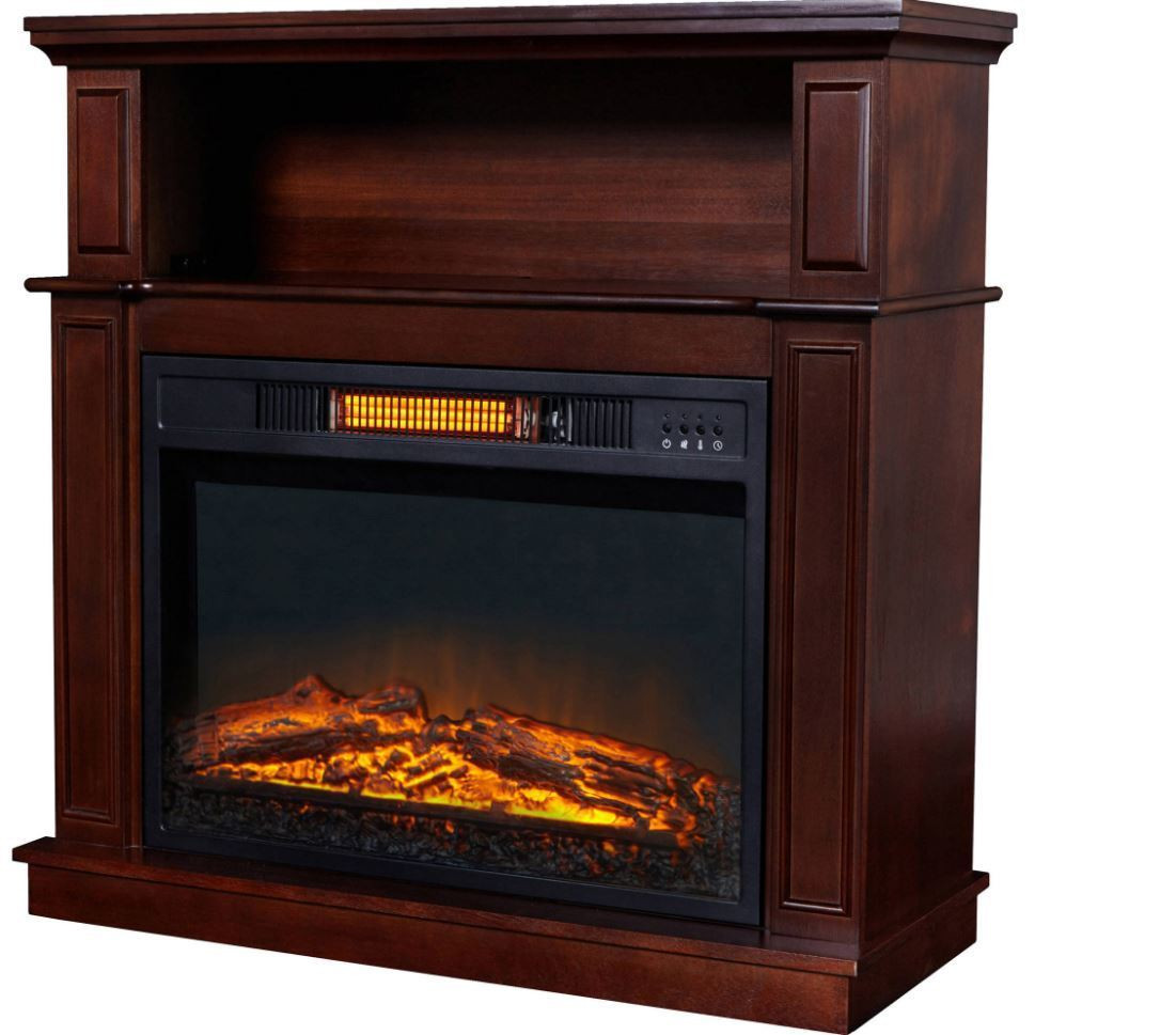 Best ideas about Fireplace Heater Tv Stand
. Save or Pin Infrared Fireplace Heater 32 Inch Mantel Decor Flame Tv Now.