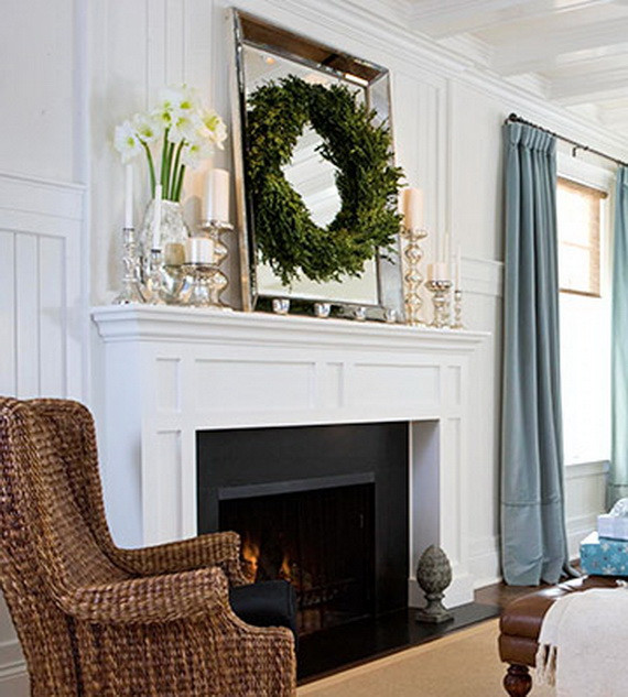 Best ideas about Fireplace Mantel Decorating Ideas
. Save or Pin 48 Inspiring Holiday Fireplace Mantel Decorating Ideas Now.