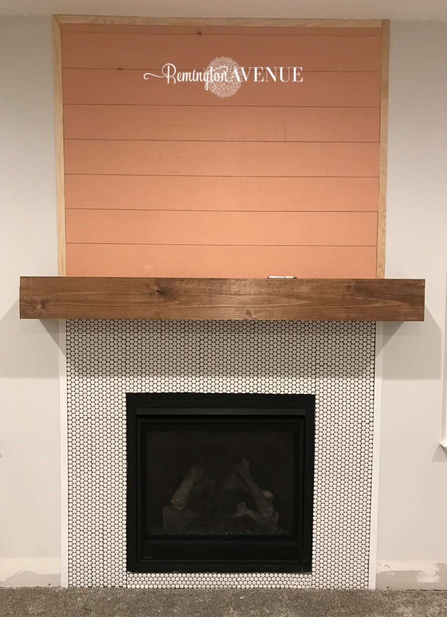 Fireplace Mantels DIY
 Easy DIY wood mantel Remington Avenue