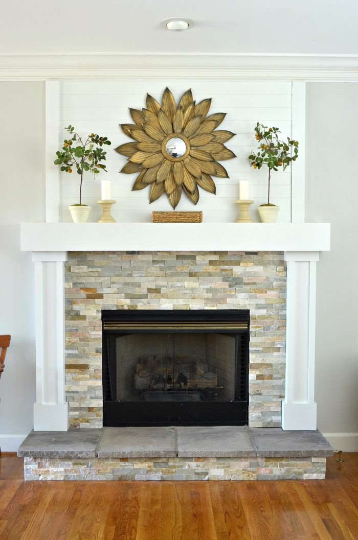 Fireplace Mantels DIY
 e Room Challenge Family Room Week Two At Home with The