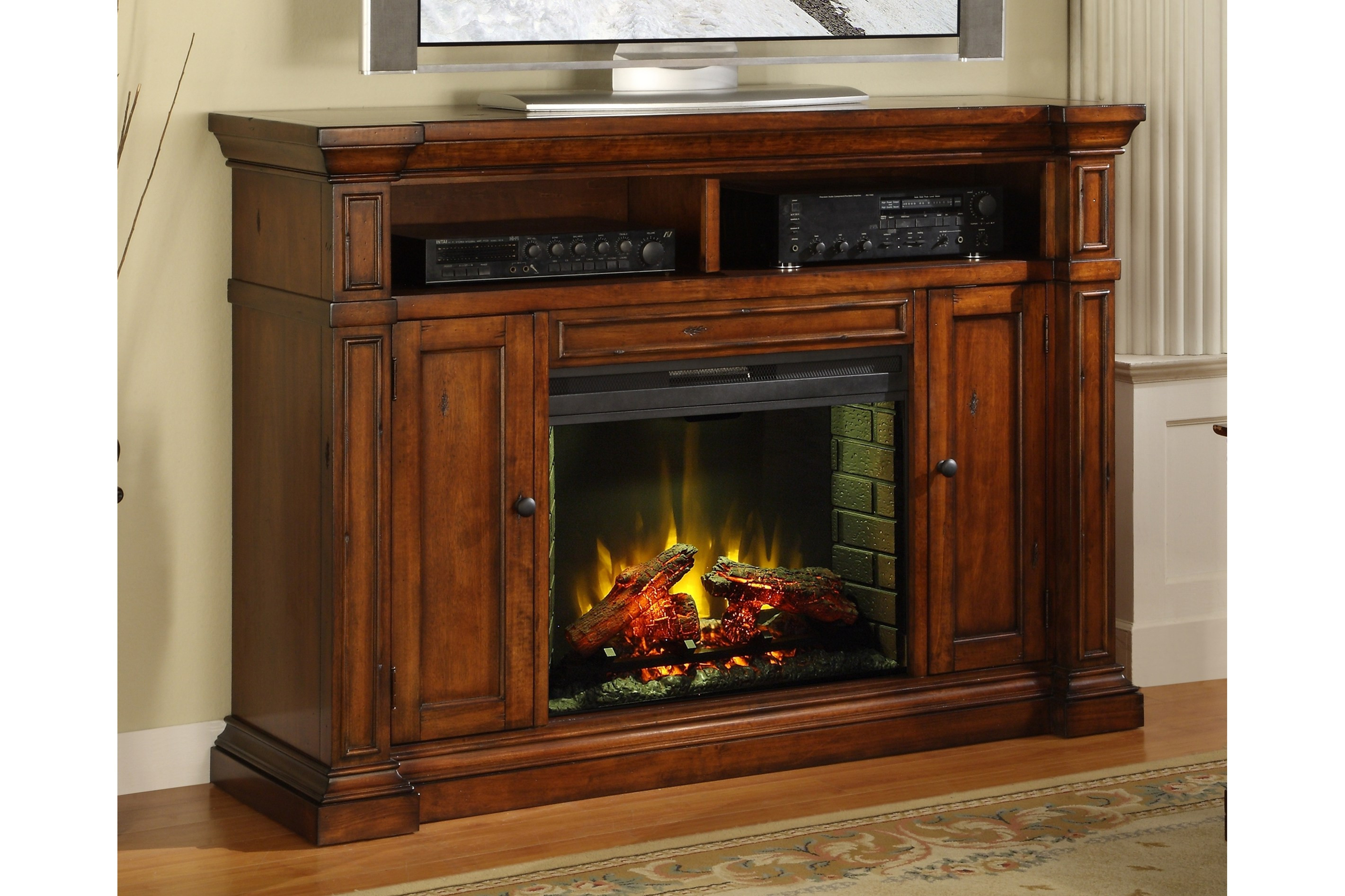 Best ideas about Fireplace Tv Stand Lowes
. Save or Pin Lowes Tv Stand with Fireplace Now.