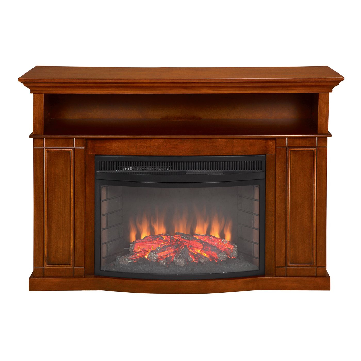 Best ideas about Fireplace Tv Stand Lowes
. Save or Pin Muskoka MTVSC2593SBP Sheppard Electric Fireplace Now.
