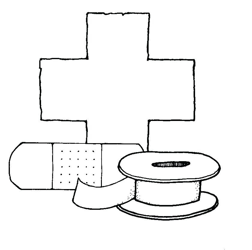 First Aid Coloring Pages
 First Aid Coloring Sheets For Kids The Color Panda