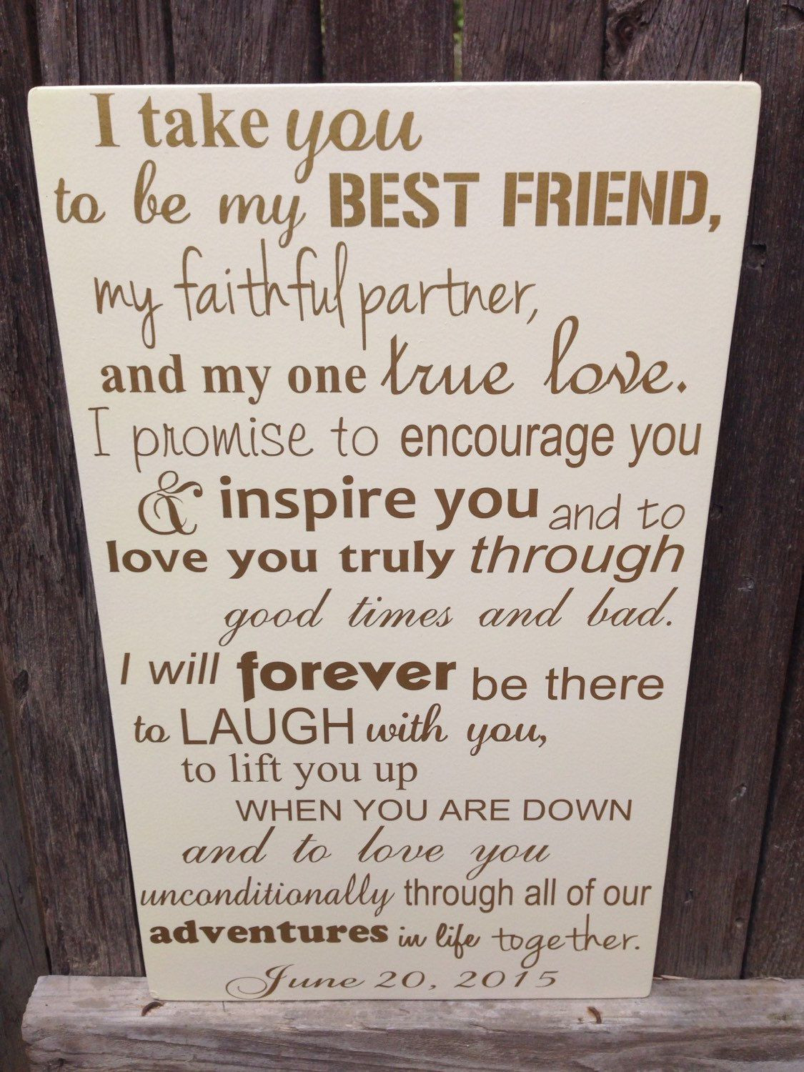 First Anniversary Gift Ideas For Her
 First Anniversary Gift for Him Wedding Vows Sign 1st