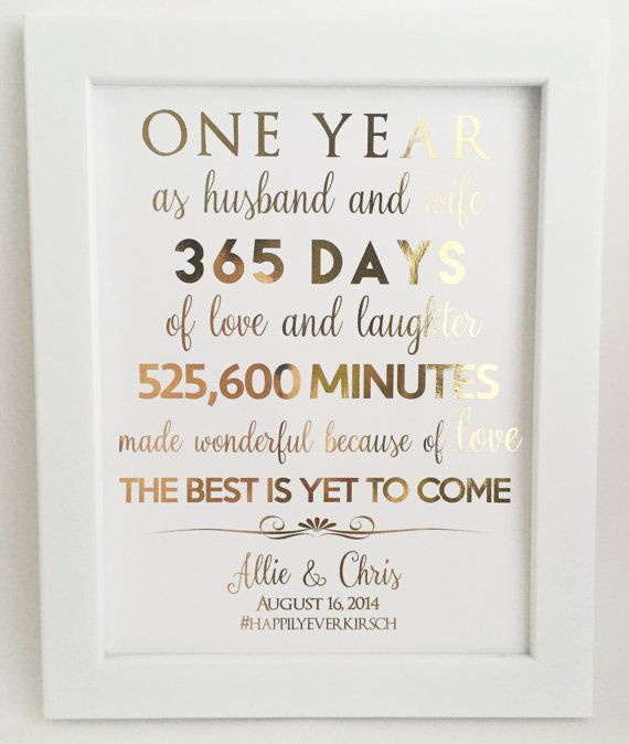 First Anniversary Gift Ideas For Husband
 25 best Paper anniversary t ideas on Pinterest