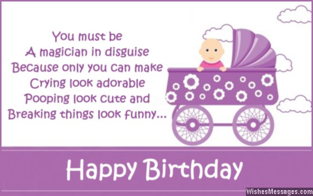 Best ideas about First Birthday Card Messages
. Save or Pin 1st Birthday Wishes First Birthday Quotes and Messages Now.