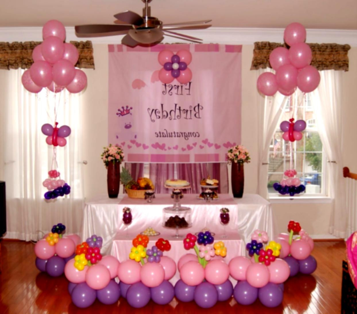 First Birthday Decoration Ideas
 1st Birthday Decoration Ideas At Home For Party Favor