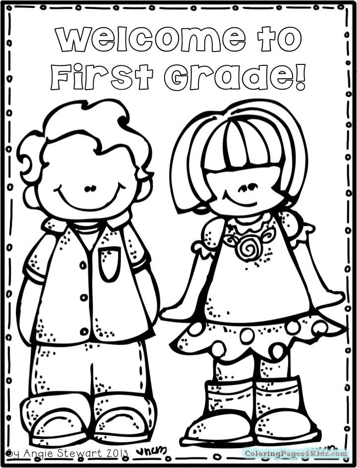 First Day Of Preschool Coloring Sheets
 Free Preschool First Day School Coloring Pages
