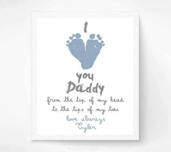 Best ideas about First Father'S Day Gift Ideas From Baby
. Save or Pin Personalized Father s Day Gift for New Dad I Love You Now.