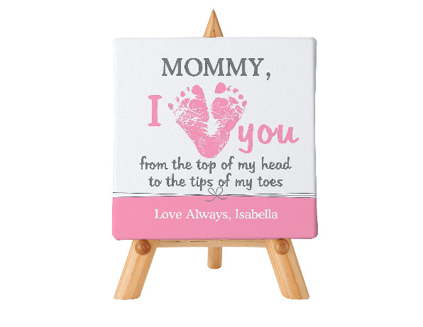 Best ideas about First Mother Day Gift Ideas From Baby
. Save or Pin I Love Mommy Personalized Canvas Choice of Colors Now.