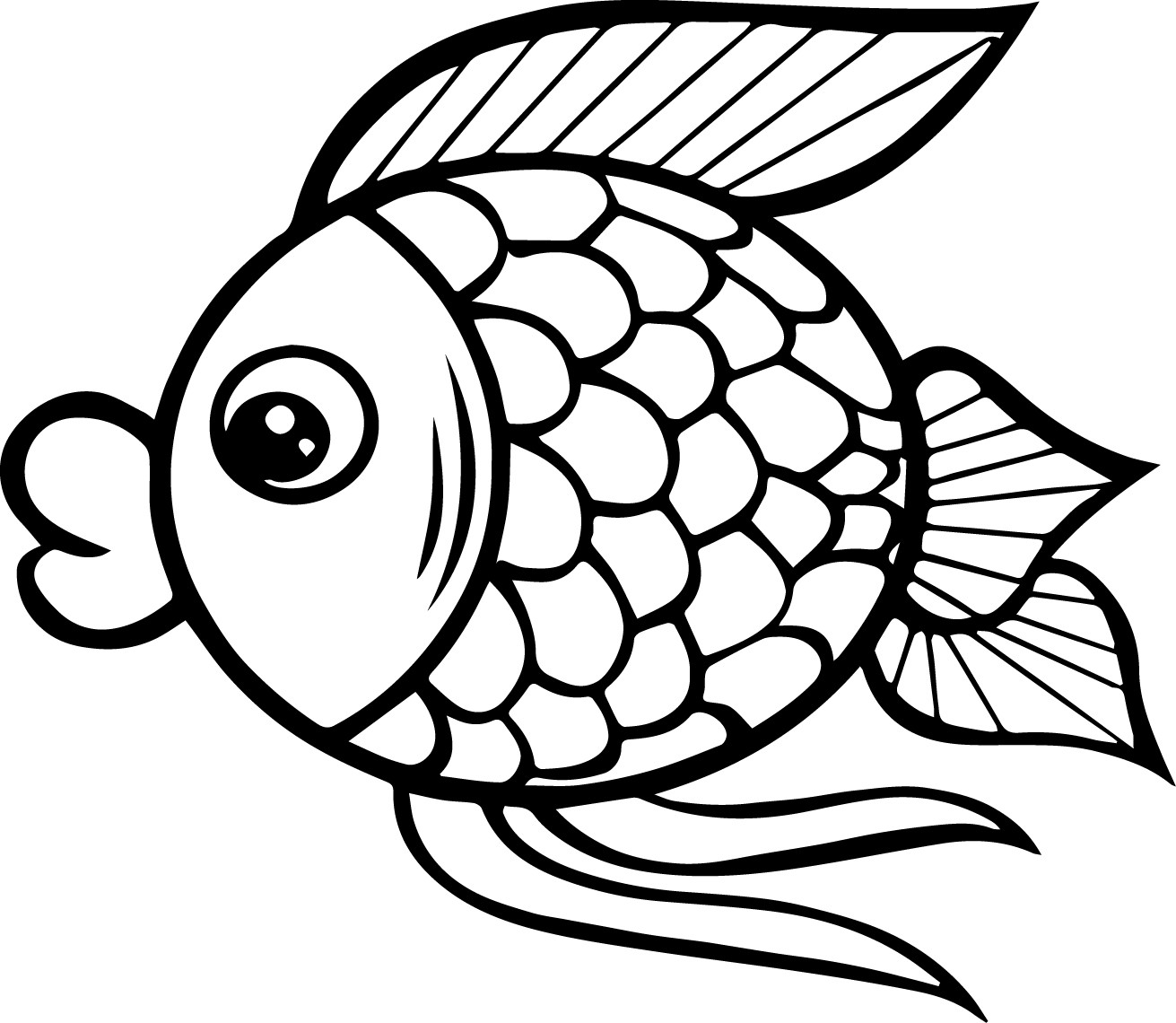 Fish Coloring Book Pages
 Sampler Fish Colouring Picture Coloring Pages For Kids