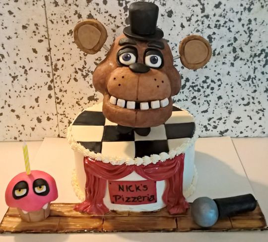 Best ideas about Five Nights At Freddy's Birthday Cake
. Save or Pin five nights at Freddys cake cake by Pink Ann s Cakes Now.