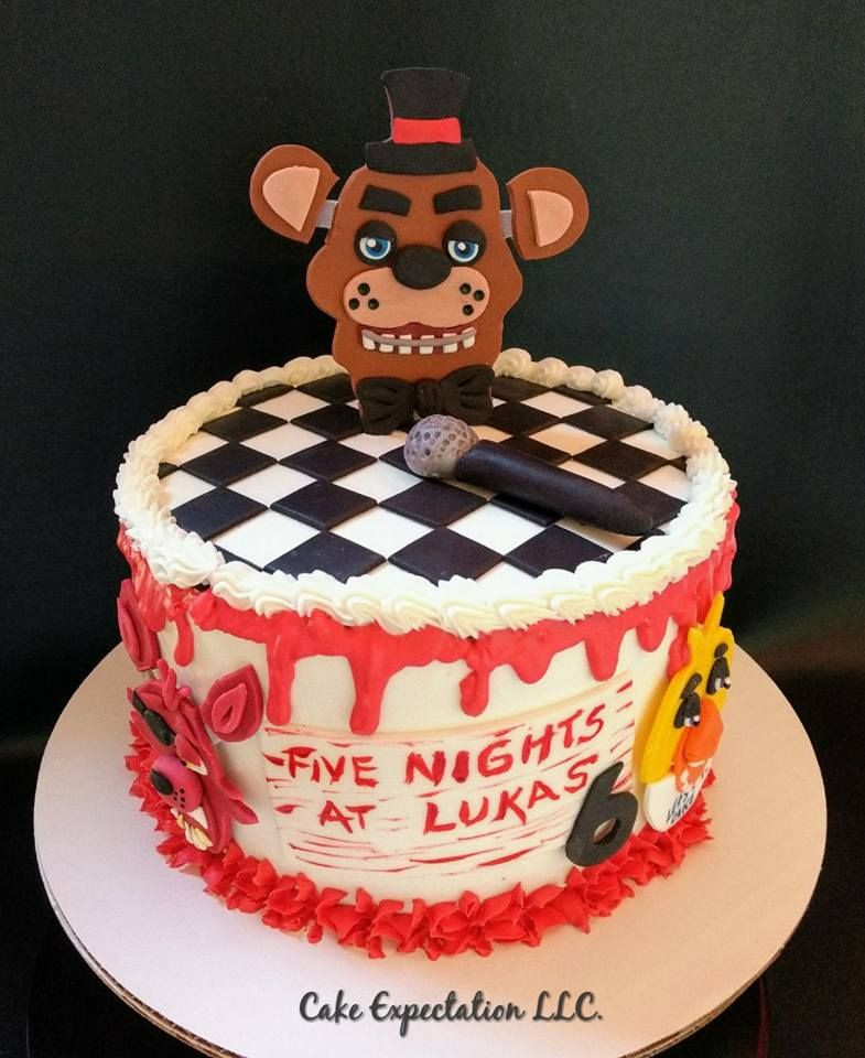 Best ideas about Five Nights At Freddy's Birthday Cake
. Save or Pin 5 nights at Freddy s Cake Now.