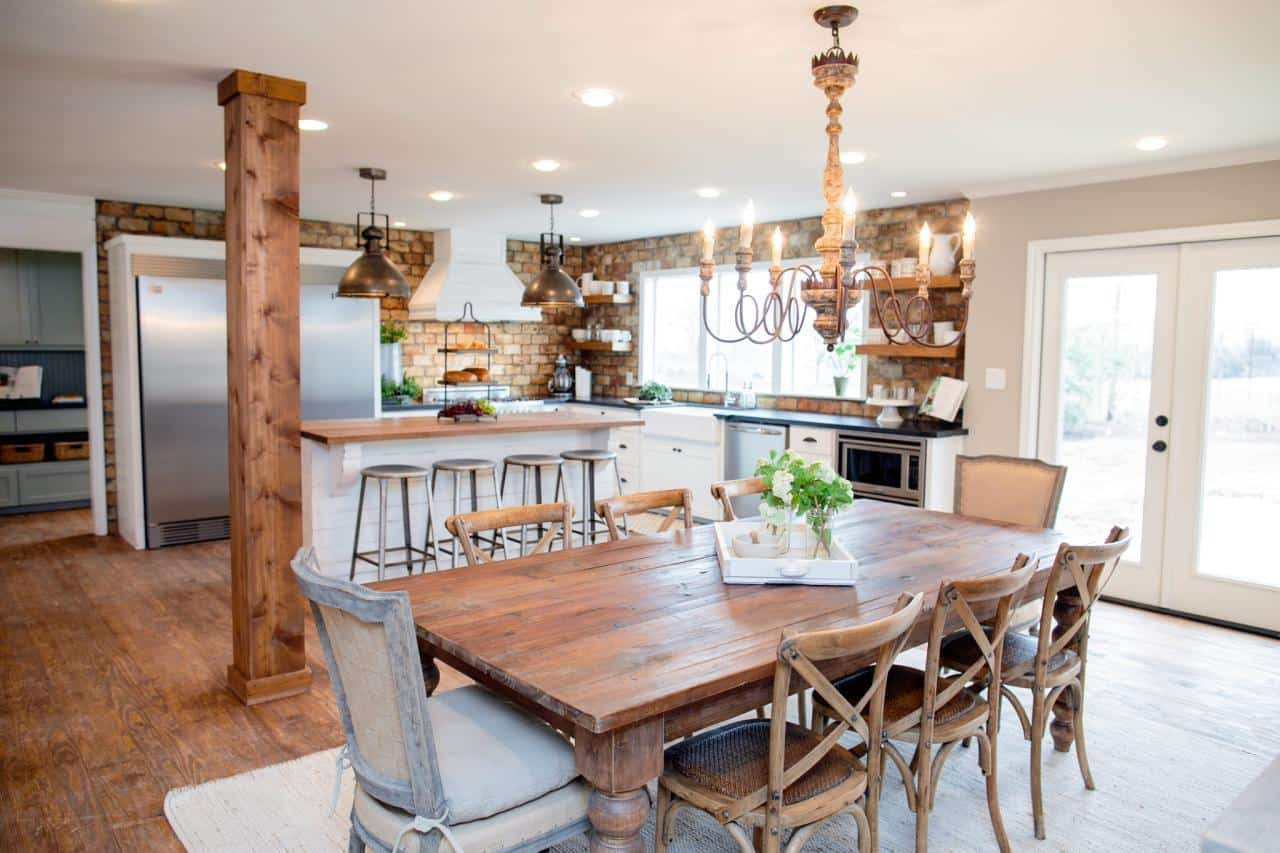 Best ideas about Fixer Upper Dining Room
. Save or Pin fixer upper kitchens living and dining rooms 21 favorites  Now.