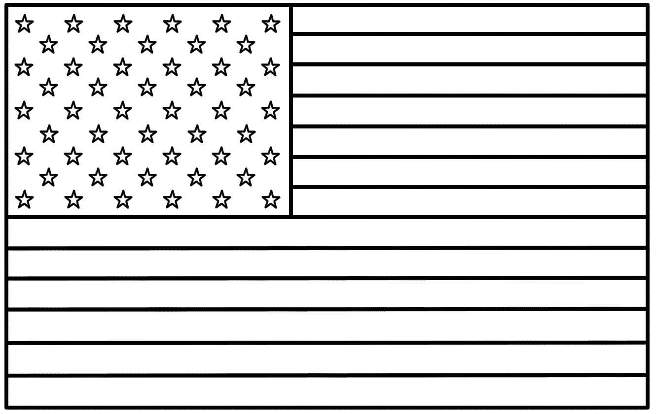 Flag Coloring Pages
 American Flag Coloring Pages Best Coloring Pages For Kids