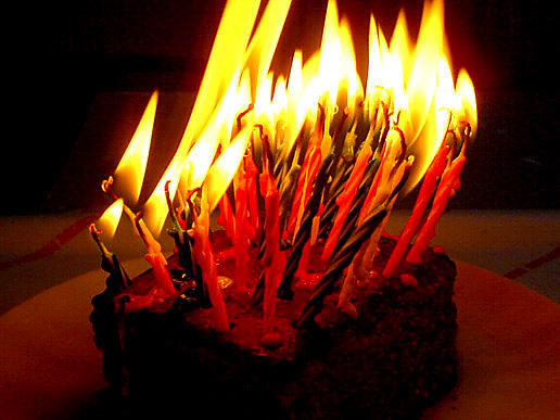 Flaming Birthday Cake
 Happy Birthday Flaming Lea KH13 Lounge KH13 Forum