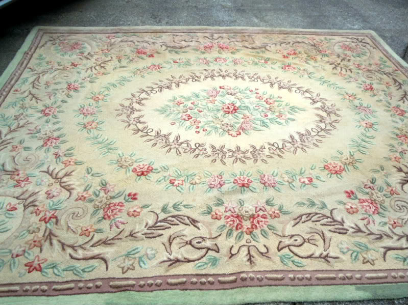 Best ideas about Floral Rugs Shabby Chic
. Save or Pin LARGE VINTAGE FABULOUS SHABBY FLORAL CHIC WOOL HOOK RUG Now.