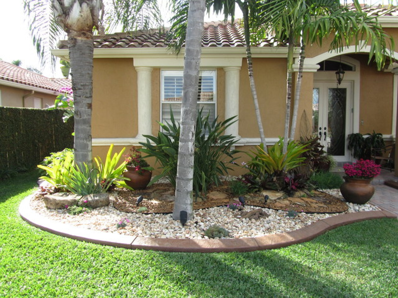 Best ideas about Florida Landscape Ideas
. Save or Pin Beach house living rooms florida front yard landscaping Now.