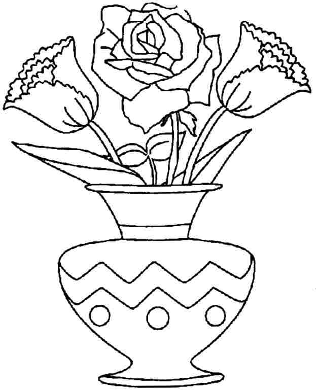 Flower Coloring Sheets For Boys
 Flower Bouquet Coloring Pages Coloring Home