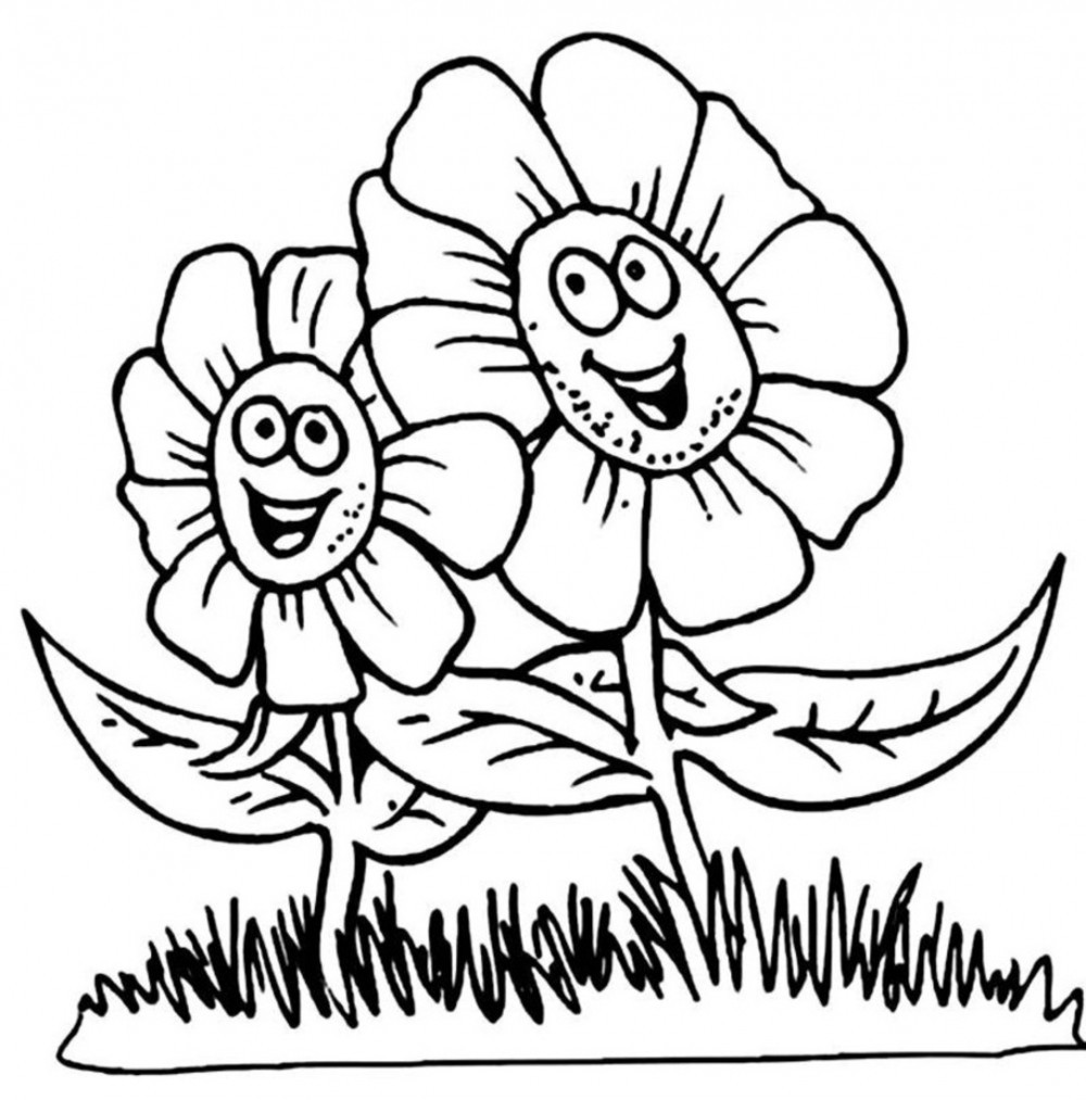 Flower Coloring Sheets For Boys
 Free Printable Flower Coloring Pages For Kids Best