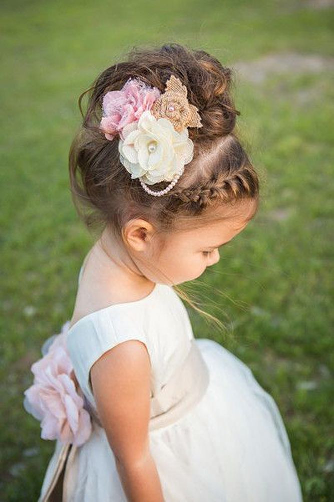 Best ideas about Flower Girl Hairstyles For Weddings
. Save or Pin 17 Best images about Kapsels voor kids on Pinterest Now.