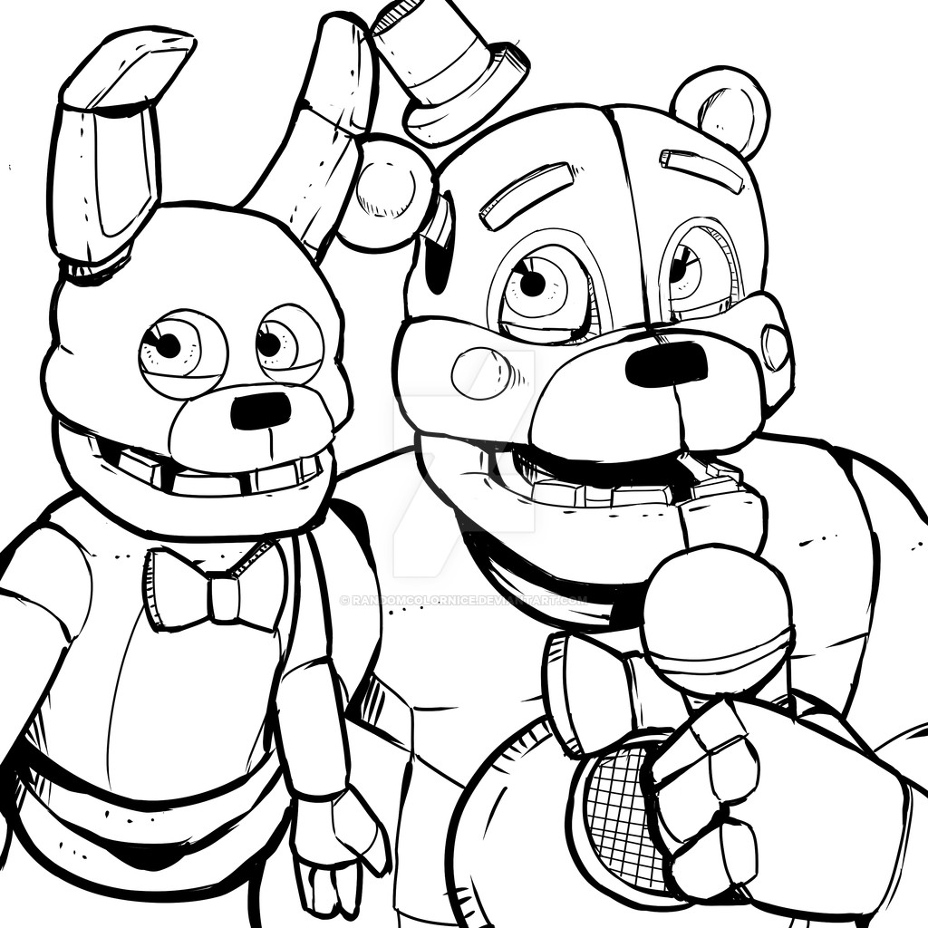 Fnaf Sister Location Coloring Pages
 Funtime Freddy WIP FNAF Sister Location by