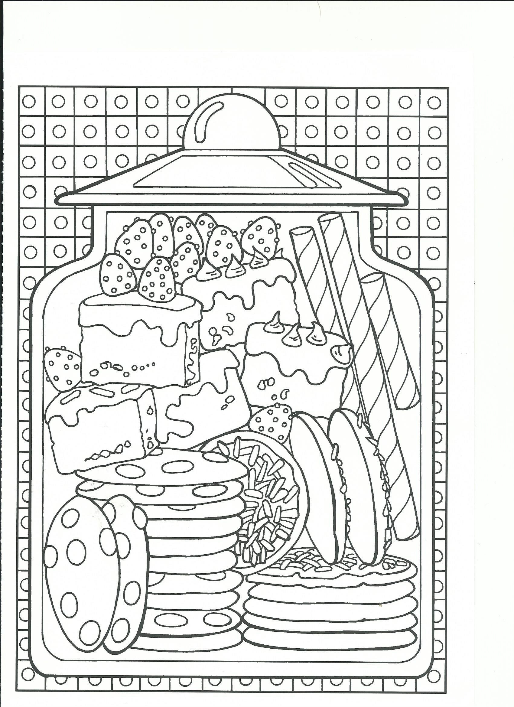 Food Coloring Pages For Adults
 coloring for adults kleuren voor volwassenen