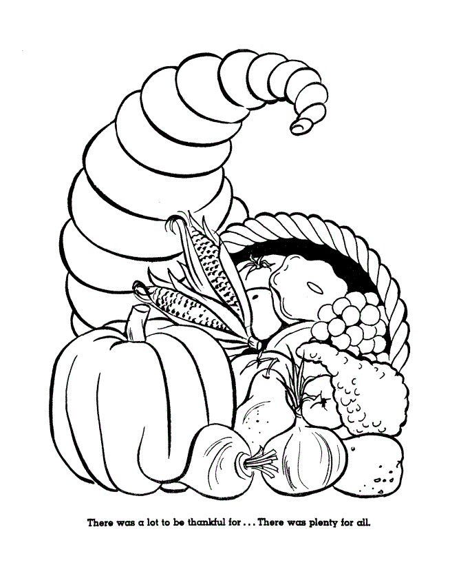 Food Coloring Pages For Adults
 Free Printable Thanksgiving Coloring Pages For Kids