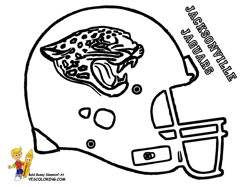 Football Team Coloring Pages For Kids
 Big Stomp Pro Football Helmet Coloring