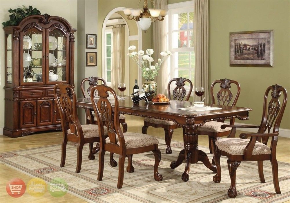 Best ideas about Formal Dining Room Sets
. Save or Pin Brussels Traditional Formal Dining Room Set 9 Piece w Now.