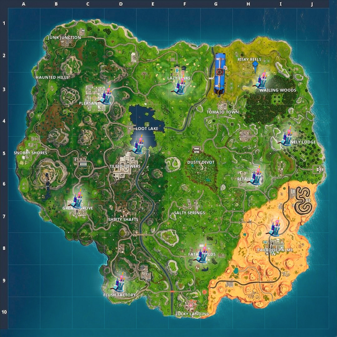 Best ideas about Fortnite Birthday Cake Map
. Save or Pin Fortnite Birthday Cake Locations Guide Where To Dance For Now.