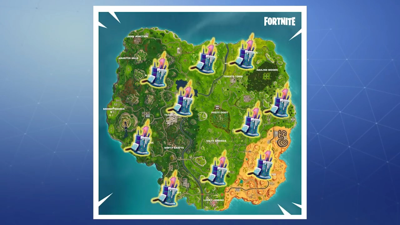 Best ideas about Fortnite Birthday Cake Map
. Save or Pin Fortnite Where to find all 10 battle royale birthday Now.