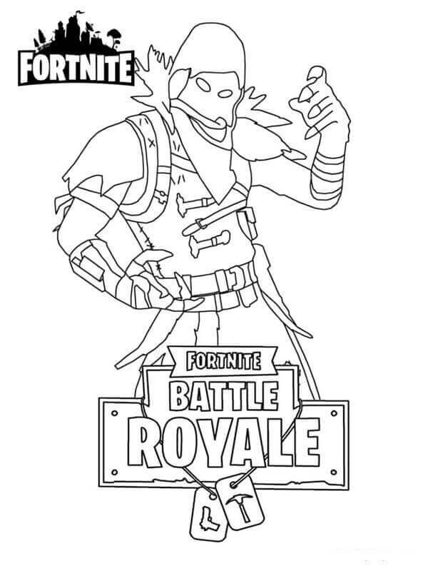Fortnite Coloring Pages Raven
 30 Free Printable Fortnite Coloring Pages Coloring Junction